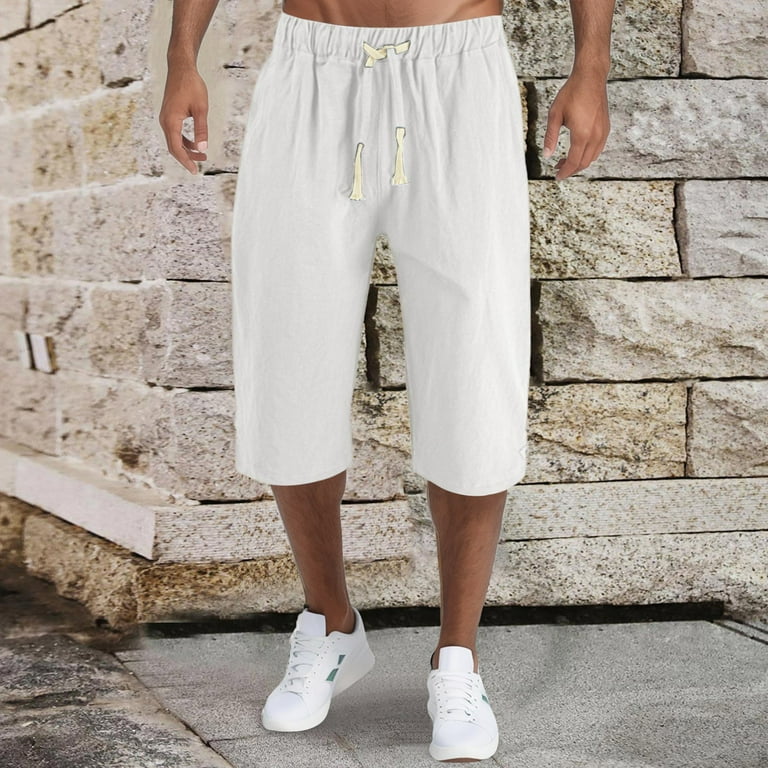 Big and tall white 2025 jean shorts