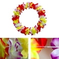 thumbnail image 4 of Hawaiian wreath hula wreath artificial flower collar, 4 of 5