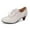 White, variant on Women's Mary Jane Pumps Chunky Block Shoes Adorable Vintage Shoes Unique Round Toe Lace Up