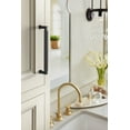 thumbnail image 2 of Amerock Balata 6-5/16 inch (160mm) Center-to-Center Matte Black Cabinet Pull, 2 of 6