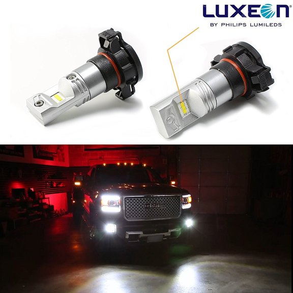 Xotic Tech (2) Bright White 5202 2504 H16 Luxeon LED Bulbs DRL Daytime Driving Fog Lights Lamps