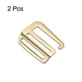 thumbnail image 3 of Unique Bargains 1.5' Webbing Release G Hook Buckle Adjuster for Backpack Strap, 2Pack Gold, 3 of 6