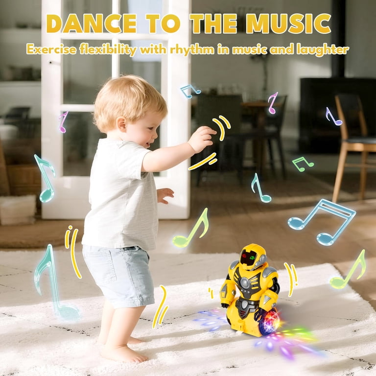 Dammyty Intelligent Dancing Robot with 360° Spinning photo 2