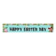 thumbnail image 2 of Banners de Feliz Pascua, Banner de Bienvenida a la Primavera para Fiestas de Pascua, Banner de Fondo para Césped, Suministros para Fiestas de Pascua en Interiores y Exteriores (9.8 x 1.6 pies), 2 of 6