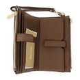 thumbnail image 3 of Michael Kors Double Zip Women's Jet Set Travel Wristlet Wallet, Luggage, 3 of 7