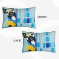 thumbnail image 4 of Fotbe French Bulldog Dog in a Bathtub Pillow Cases - Envelope Closure - Luxury, Extra Soft, Cooling Pillow Covers - Wrinkle, Fade, Stain Resistant-20"x30", 4 of 9