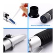 thumbnail image 5 of ATC Portable Handheld 0-40% Alcohol 0-25% Refractometer Sugar Wine Sweetness Liquor Content Meter Detector Tester With Box ,Instant Results, 5 of 6
