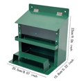 thumbnail image 2 of Squirrel Feeder Easy to Use Practical Ideal Gift for Outside for Yard Garden--, 2 of 5