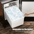 thumbnail image 3 of COTLIN Under Counter Ice Maker Machine, 22 LBS/24H Drainless Ice Maker Crescent for Residential or Commercial, Freestanding Cabinets Ice Makers Perfect for Home, Office & RV, ETL Approved, 3 of 9