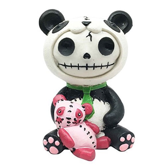 Large Furrybones Pandie Panda Costume Voodoo Cute Skeleton Monster Ornament Figurine