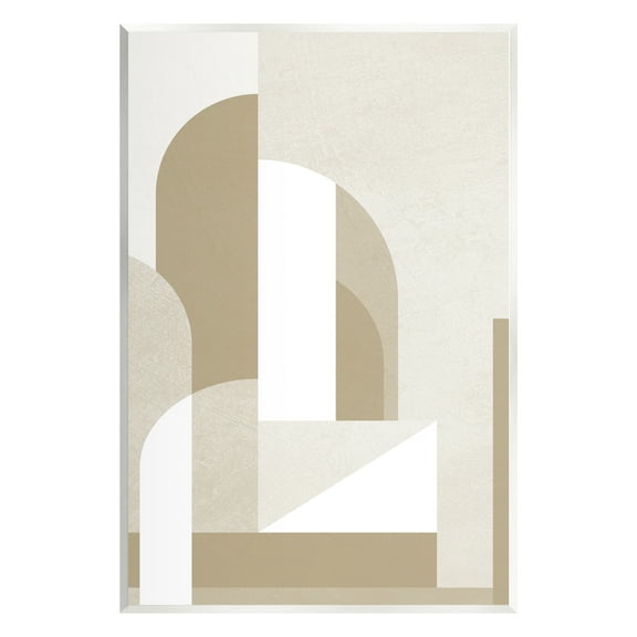 Stupell Industries Neutral Arches Architecture Abstract Painting Unframed Art Print Wall Art, 10 x 15