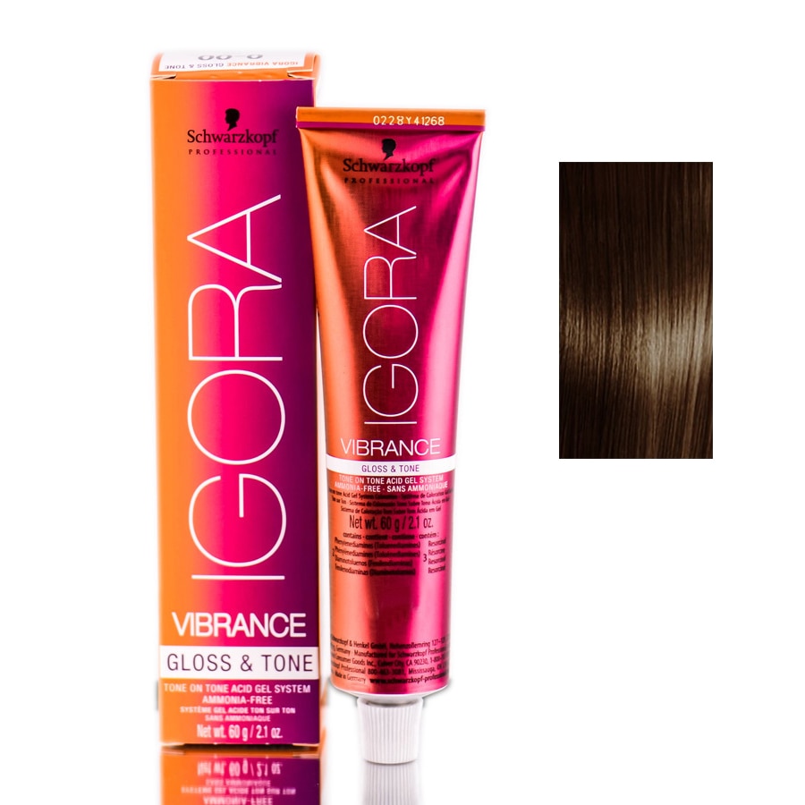 Schwarzkopf Igora Vibrance Gloss Tone 4 65 Medium Brown Chocolate Gold Walmart Com Walmart Com