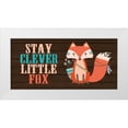 thumbnail image 1 of Robinson, Tamara 18x11 White Modern Wood Framed Museum Art Print Titled - Stay Clever Little Fox, 1 of 4