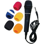 Karaoke USA M175 Professional Microphone with 5 Windscreens