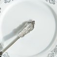 thumbnail image 4 of Balsa Circle 24 Pieces 8" Silver Metallic Disposable Plastic Forks Event Tableware, 4 of 5