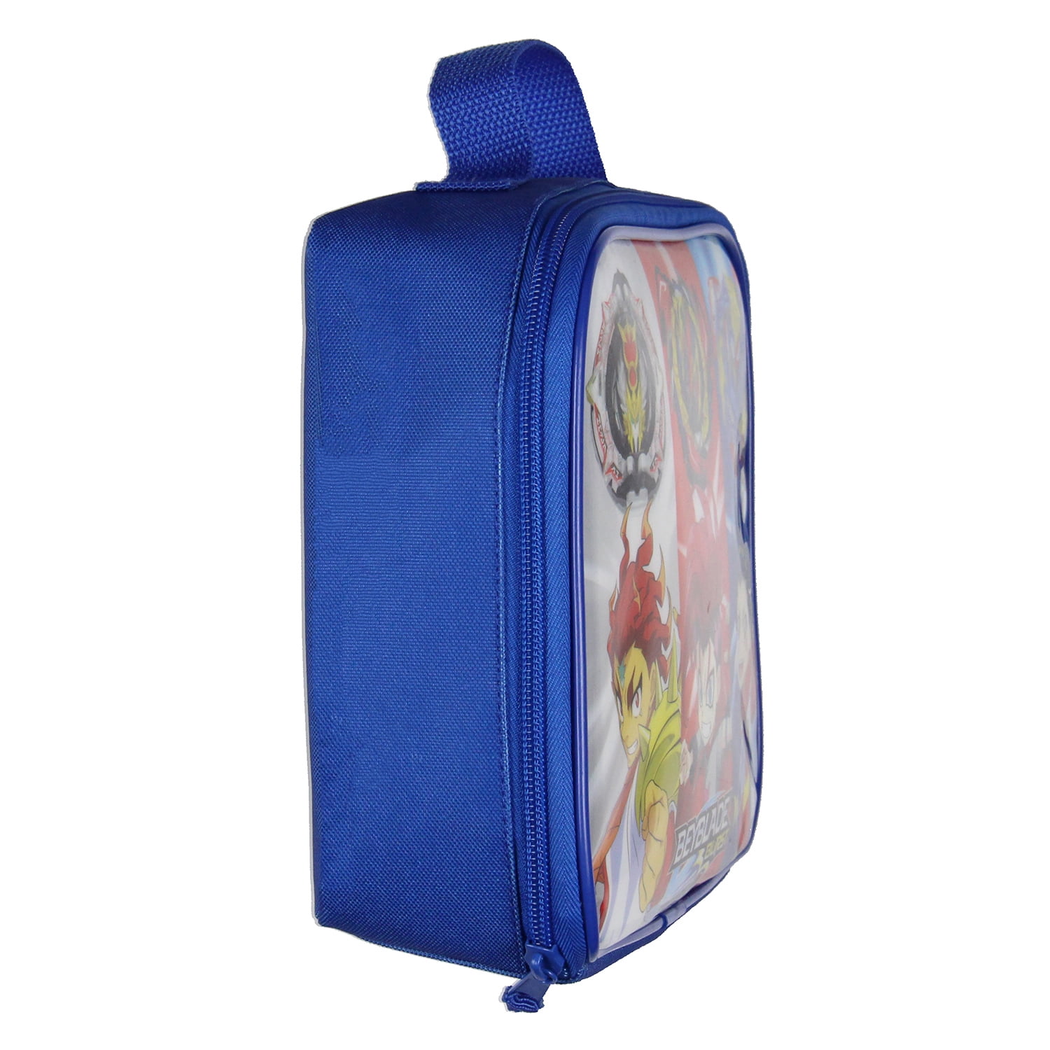 Beyblade Burst Show Bel Daizora Valt Aoi Single Compartment Lunch Box Bag 10"