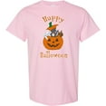 thumbnail image 3 of Inktastic Happy Halloween Kittens in Pumpkin T-Shirt, 3 of 5