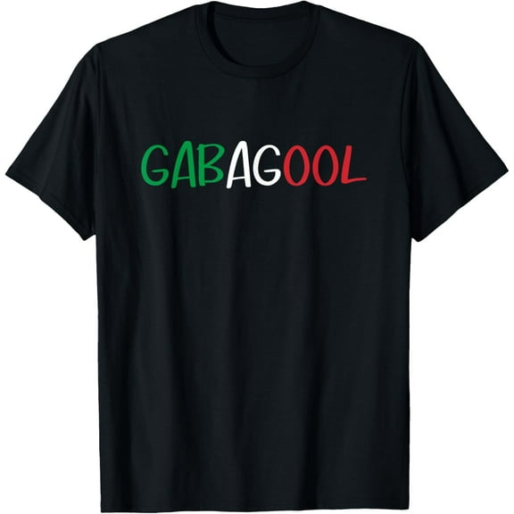 Gabagool Italian Slang Italian Saying T-Shirt100% cotton short-sleeved shirt for both men and women