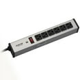 thumbnail image 2 of Black Box - Power strip - AC 125 V - input: NEMA 5-15 - output connectors: 6 (NEMA 5-15) - 15 ft cord, 2 of 2