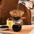 thumbnail image 3 of Hand Brewed Coffee Drip Stand Coffee Filter Paper Holder Foldable Portable, 3 of 9