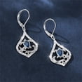 thumbnail image 4 of YYKihy 2024 Ne Tyle Sea Blue Water Drop Turtle Earrings Personality Versatile Earrings For Gi Ft, 4 of 4