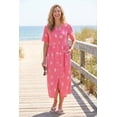 thumbnail image 4 of Woman Within Plus Size Stamped Empire Waist Dress, 4 of 6