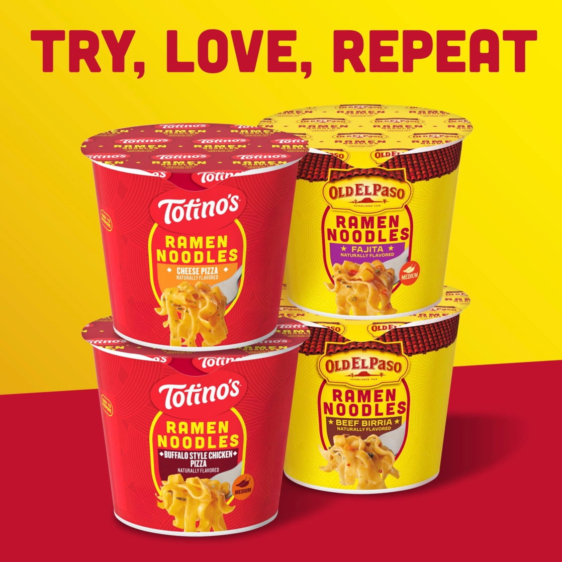 Totino's Ramen Noodles, Cheese Pizza Flavor, Microwave Soup Cup, 2.12 oz