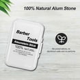 thumbnail image 2 of Alum Stone 100% Natural Odourless After Shave Deodorant Alternative Soothes the Skin After Shaving Barber Stop Bleeding Item, 2 of 5