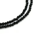 thumbnail image 5 of Gempires Black Tourmaline Beads Necklace for Women, Silver Plated 18 inch Adjustable Chain, 5 of 7