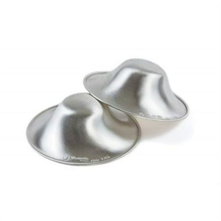 silverette the original silver nursing cups - soothing sore or cracked nipples with silver