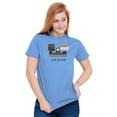 thumbnail image 4 of Vacation Over Sad Working Job Novelty Plus Size Crewneck Graphic Tee Shirt Brisco Brands 2X, 4 of 5