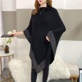 thumbnail image 4 of Guardurnaity Mujeres invierno otoño capa elegante a prueba de viento térmico cálido mantenimiento reemplazo Casual Color sólido Oficina compras capa Accesorios de disfraces Gris L Guardurnaity AP013565-05, 4 of 6