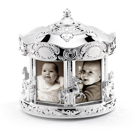 Lenox Baby Rotating Carousel Jewel Frame Box