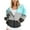 Womens Light Blue Zip Up Hoodie Sweatshirt _ A, variant on Flash Pick Olyvenn Women's Color Block Long Sleeve Zip Up Fuzzy Fleece Hoodie Sweatshirt Outwear Jacket with Pockets White 14