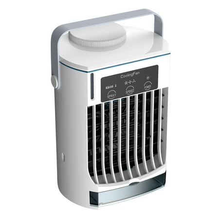 

4 in 1 Portable Air Conditioner Fan USB Charged Mini Air Conditioner 500ml Water Tank Mobile For Room Cars Home Todays Deals