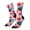 2 Black-2, variant on Xecao Snails Pattern Sport Socks for Women and Men Crew Socks Sporty Calf Socks Casual Socks