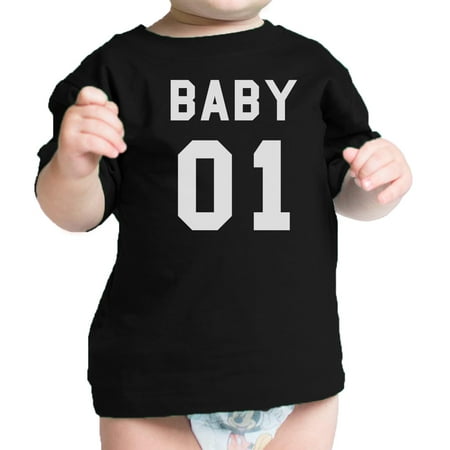 

Baby 01 Black Infant T-Shirt Matching Family Clothes Cute Baby Gift