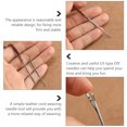 thumbnail image 4 of Miangastore 5pcs Leather Thread Needles DIY Needle Tool Leather Rope Needle Practical Device, 4 of 8