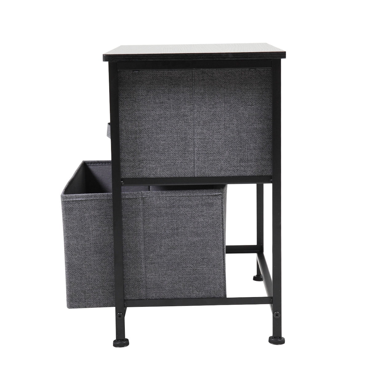 Lowestbest Drawer Dresser Organizer with 2 Drawers, Fabric Dresser Tower for Bedroom, Black Lowestbest Drawer Dresser Organizer with 2 Drawers, Fabric Dresser Tower for Bedroom, Black