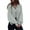 Light Gray, variant on Womens Long Sleeve Button Down Cardigan Sweaters Crew Neck Open Front Knit Casual Loose Fit Fall Sweater Coat