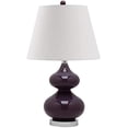 thumbnail image 4 of Safavieh Eva Double Gourd Glass Lamp in Dark Purple (Set Of 2), 4 of 5