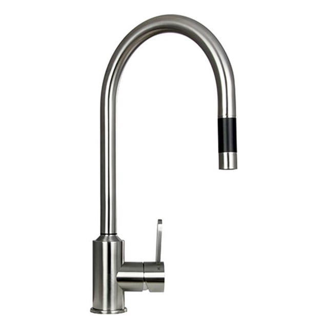 BOANN BNYKF-C20S Flor 16.7-Inch 304 Stainless Steel Pull- Out Kitchen Faucet