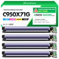 thumbnail image 1 of Kit de fotoconductores Zstint C950X71G de 4 unidades para Lexmark, 1 of 6