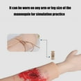 thumbnail image 4 of Wearable Trauma Wound Skin Module Reusable Trauma Skin Model for Emergencies Medicals Training and Medicals Education, 4 of 9