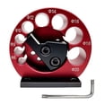 thumbnail image 2 of Kit Para Hacer Tacos, 8 Mm, 9 Mm, 10 Mm, 12 Mm, 14 Mm, 16 Mm, 18 Mm, 20 Mm, Herramienta De Torneado De Taladro Eléctrico, Cortador De Tacos De Madera Ajustable Con 8 Orificios, 2 of 7