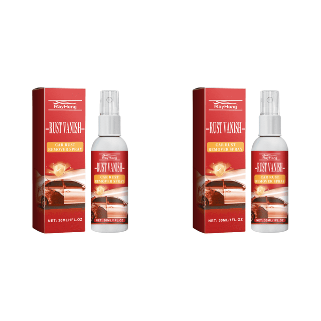 30ml Removedor Óxido Coche Spray Metal Polvo Hierro Limpiador Pintura