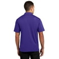 thumbnail image 2 of Sport-Tek Micropique Polo (ST650) Purple, XL, 2 of 2