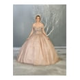 thumbnail image 1 of Off The Shoulder Quinceanera Dress And Plus Size, 1 of 4
