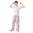 thumbnail image 2 of FORMRS Boys Pajama Pants with Pockets Size 9-10Y Kids Lounge Sleep Bottoms, Purple Halloween, 2 of 8