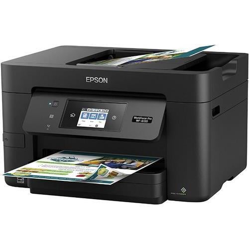 Epson WorkForce Pro WF-4720 Wireless All-in-One Color Inkjet Printer, Copier, Scanner with Wi-Fi Direct (C11CF74201)
